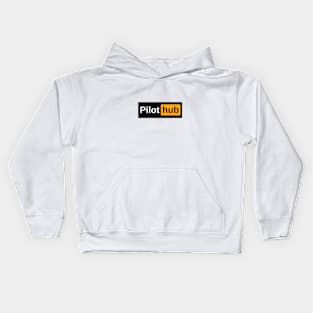 pilot shirt Kids Hoodie